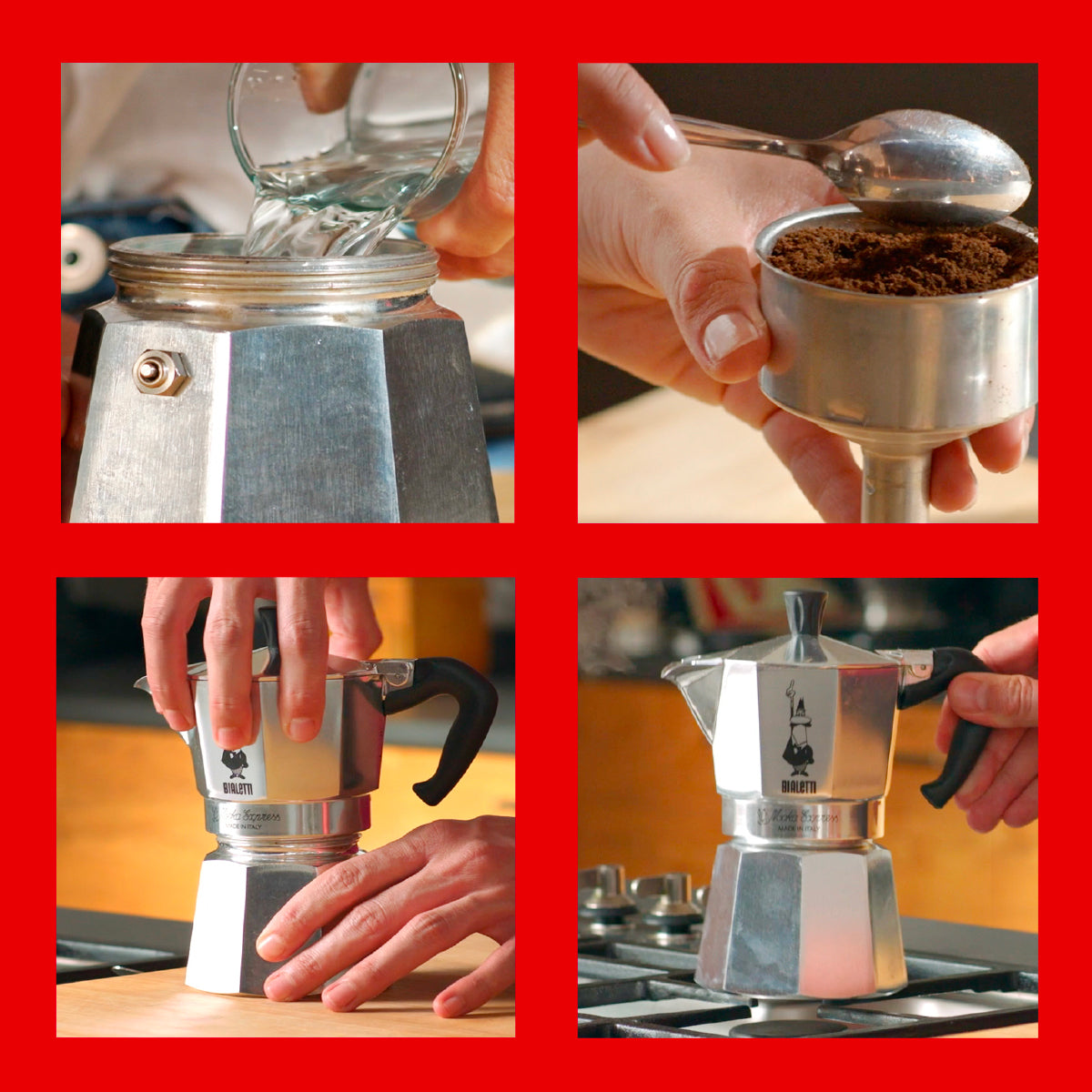 Moka Express, Espressokocher