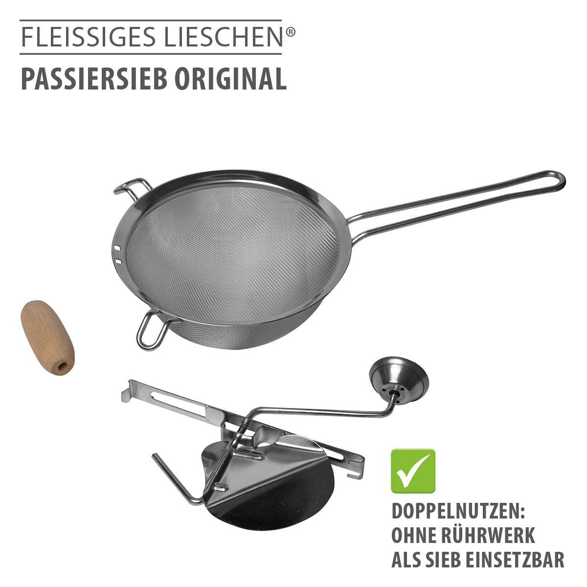 Passiersieb ORIGINAL FLEISSIGES LIESCHEN®