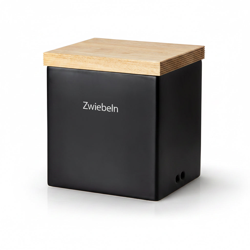 Vorratsdose mit Holzdeckel