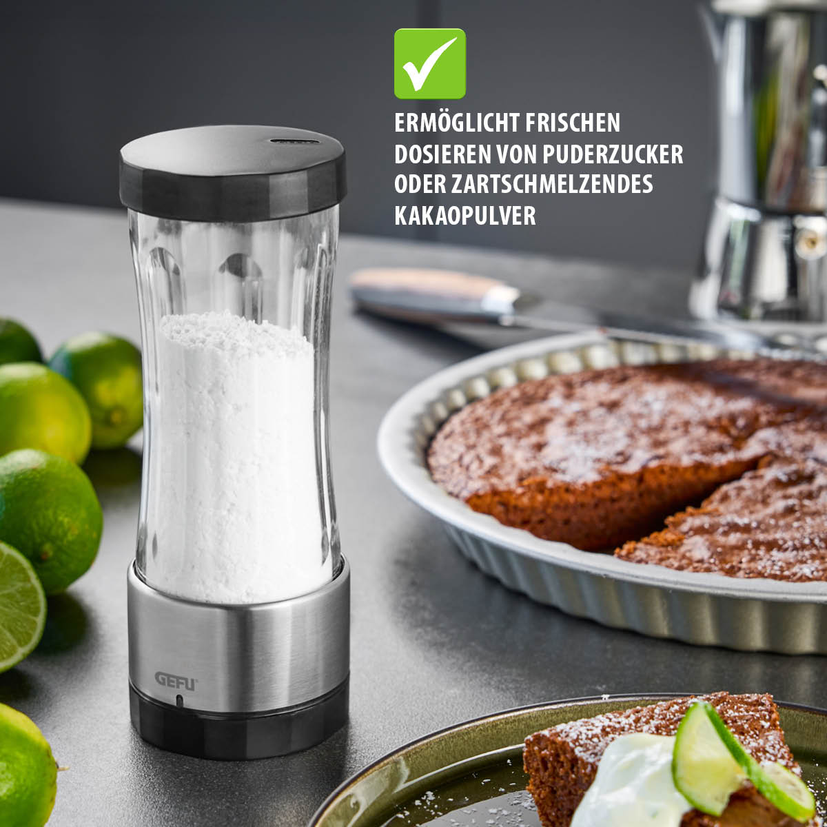 Puderzuckermühle DISPENSO