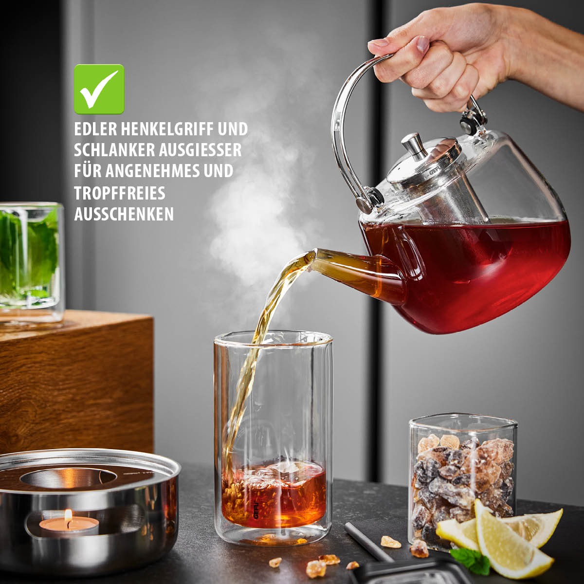 Teekanne INFUSA, 1000 ml
